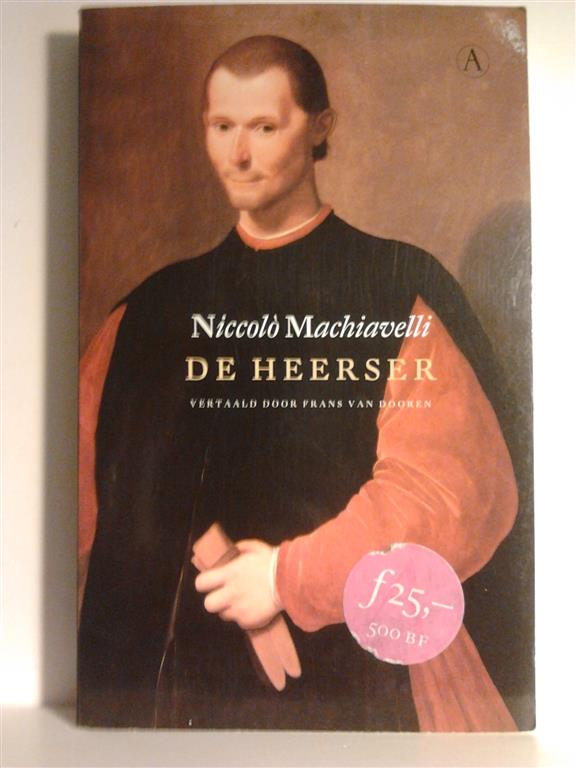 Book cover 15130005: MACHIAVELLI Nicolo | De Heerser (vertaling van Il Principe - 1513)