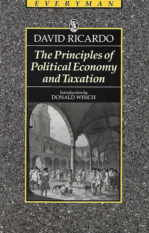 Book cover 18170006: RICARDO David, WINCH Donald (introduction) | The principles of Political Economy and Taxation