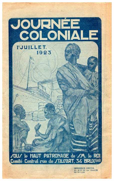 Article 192307010861: 1 juillet 1923: La Journée Coloniale. Le Congo Belge: Résumé historique, économique et géographique. Préparation aux carrières coloniales