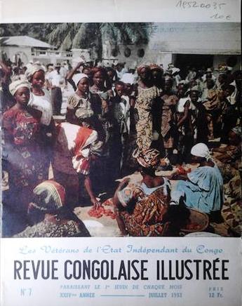 Book cover 19520035: Revue Congolaise Illustrée | Revue Congolaise Illustrée, N° 7, Juillet 1952.  
