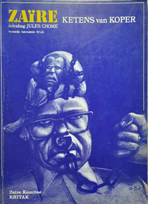 Book cover 19770093: CHOME Jules (inleiding) | Kritak dossier. Zaïre. Ketens van koper. Inleiding Jules Chome. [2de herziene druk]