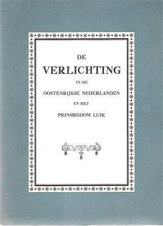 Book cover 19830039: WITTEK Martin (hoofdconservator), e.a. | De Verlichting in de Oostenrijkse Nederlanden en het Prinsbisdom Luik