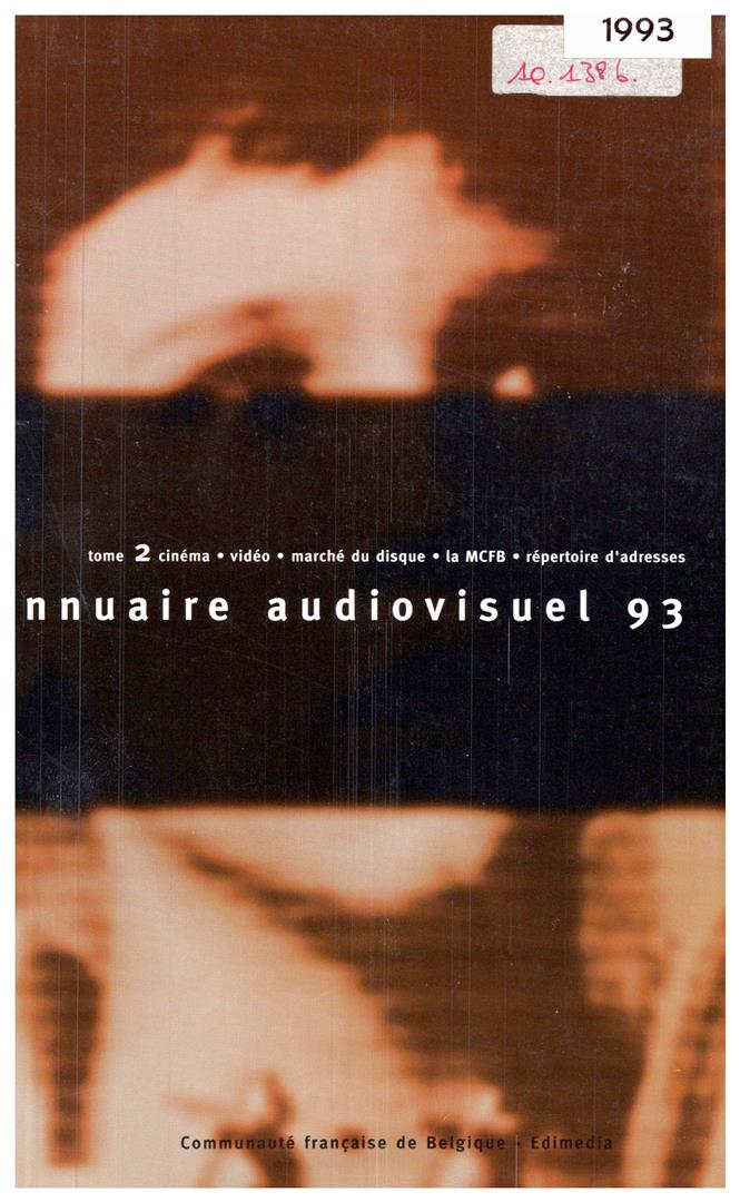Book cover 19930040: COLL | Annuaire audiovisuel Tôme 1 & 2