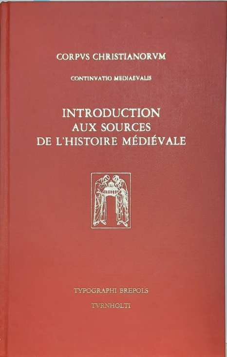 Book cover 19970223: VAN CAENEGEM Raoul Prof., GANSHOF F.L. Prof | Introduction aux sources de l