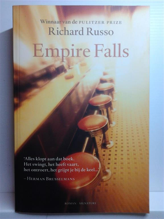 Book cover 20010181: RUSSO Richard | Empire Falls (vertaling van Empire Falls - 2001)