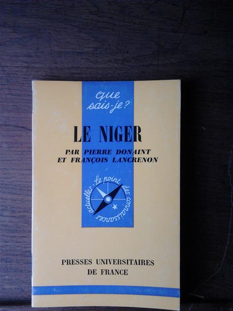 Book cover 201403301917: DONAINT Pierre | Le Niger