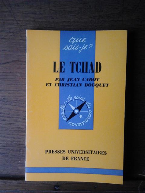 Book cover 201403301935: CABOT & BOUQUET | Le Tchad