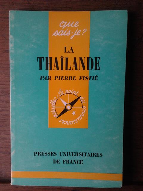 Book cover 201403301936: Fistié Pierre | La Thaïlande