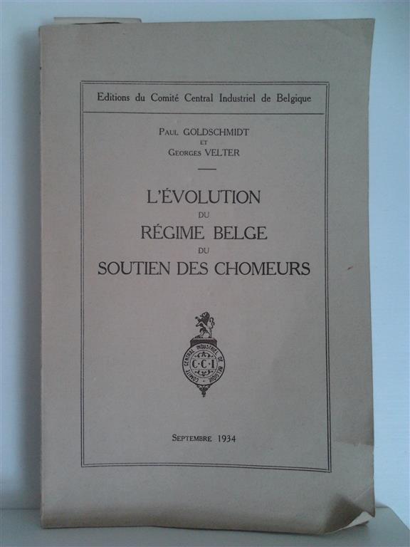 Book cover 201404121636: GOLDSCHMIDT Paul, VELTER Georges | L