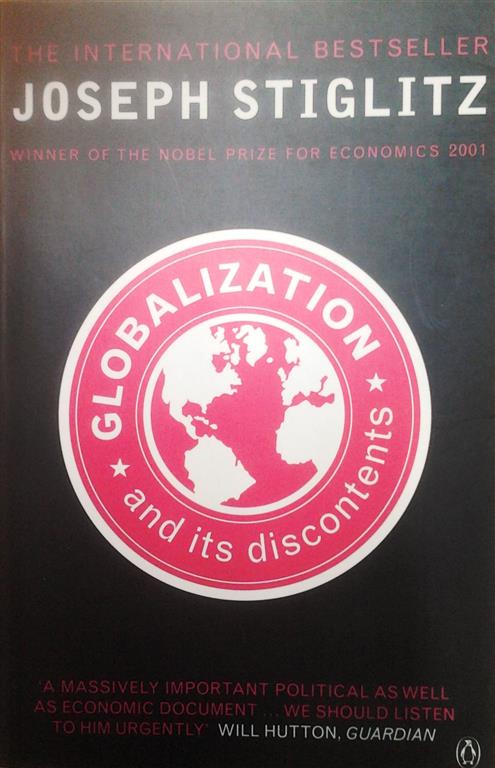 Book cover 201507242250: STIGLITZ Joseph | Globalization and its discontents