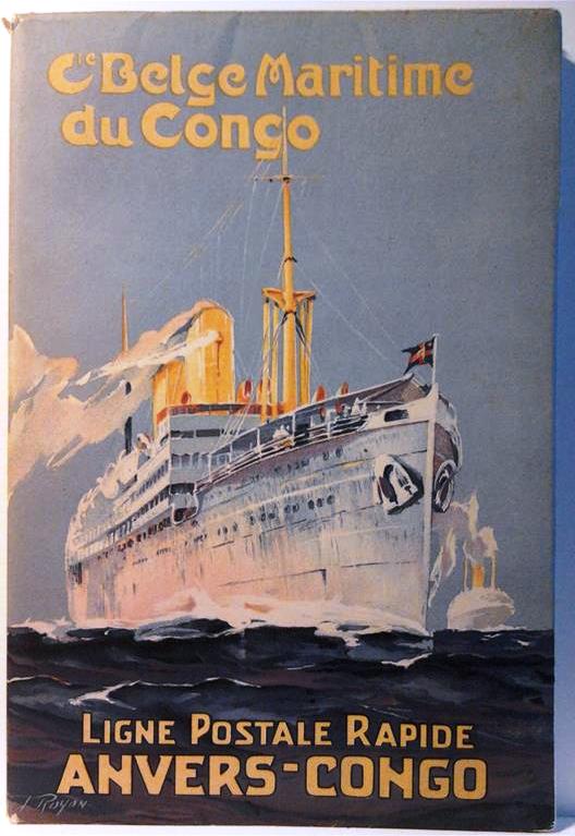 Book cover 201602151719: CBMC/CMB - Compagnie Belge Maritime du Congo - Compagnie Maritime Belge | Le service postal rapide entre Anvers et le Congo de la Compagnie Belge Maritime du Congo