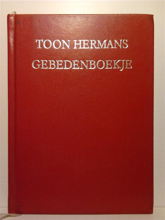 Book cover 201602211847: HERMANS Toon | Toon Hermans Gebedenboekje