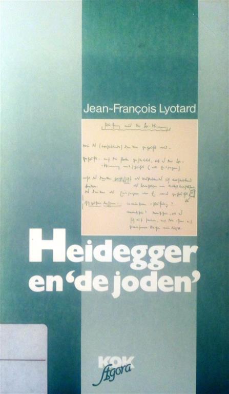 Book cover 201703312329: LYOTARD Jean-François | Heidegger en 
