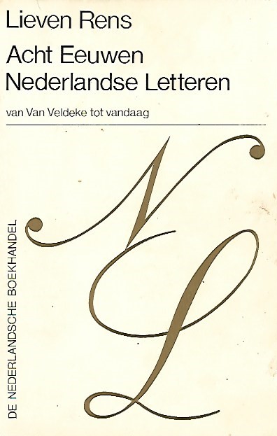 Book cover 201711192210: RENS Lieven | Acht eeuwen Nederlandse Letteren van Van Veldeke tot vandaag