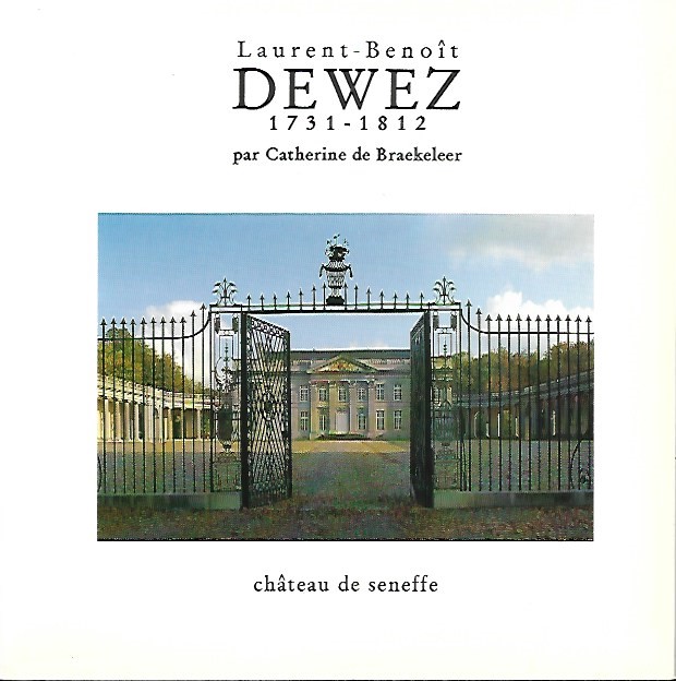 Book cover 201711221707: DE BRAEKELEER Catherine | Laurent-Benoît DEWEZ 1731-1812 [architecte]