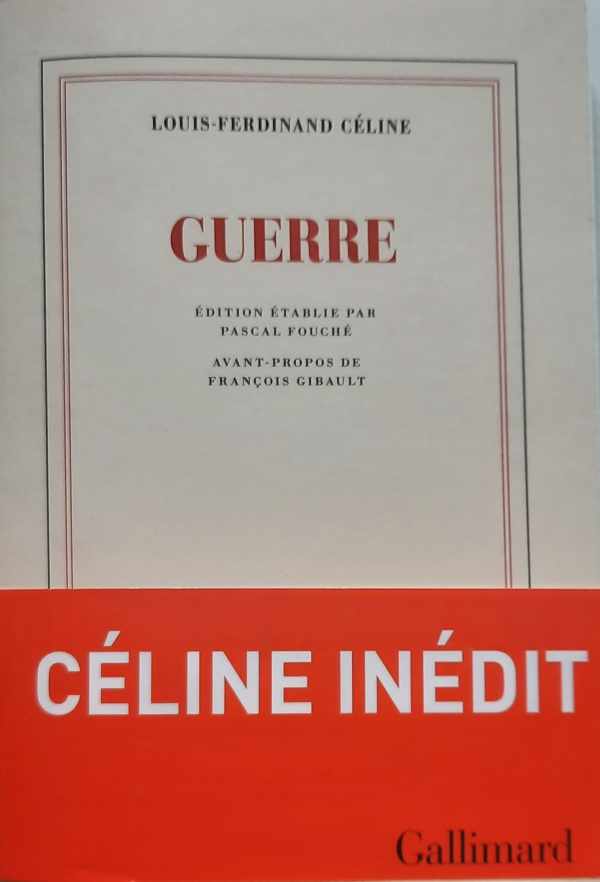 Book cover 202206210152: CELINE Louis-Ferdinand | Guerre