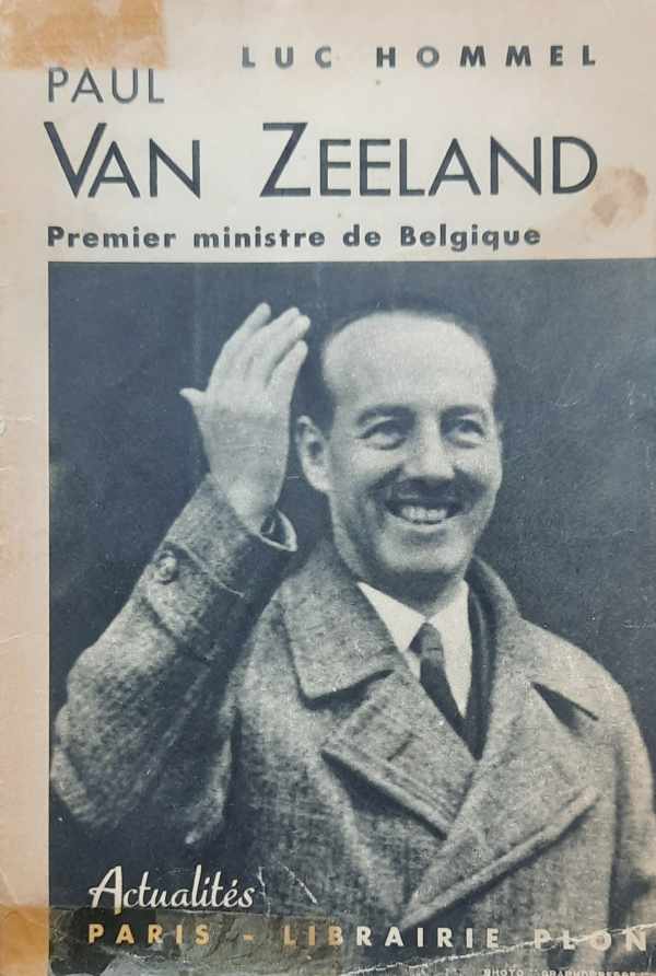Book cover 202301271746: HOMMEL Luc | Paul Van Zeeland, Premier ministre de Belgique