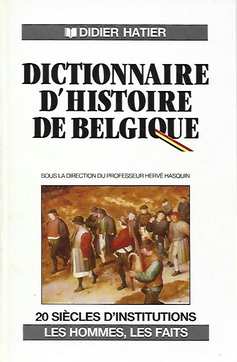 Book cover 34722: HASQUIN Hervé | Dictionnaire d