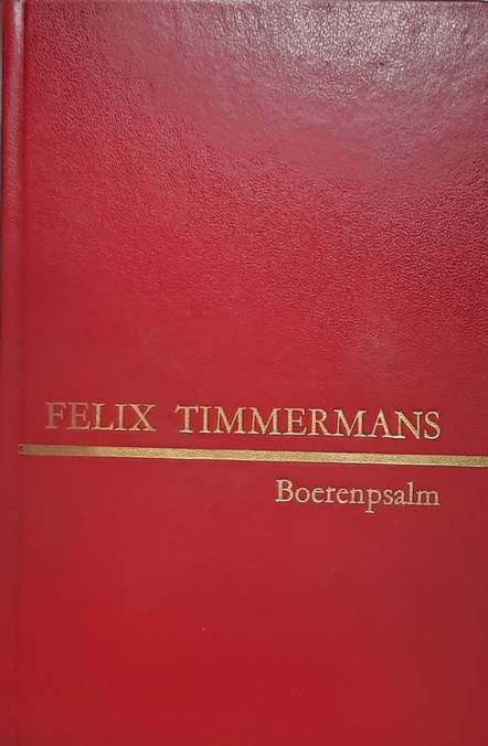 Book cover 42961: TIMMERMANS Felix | Boerenpsalm