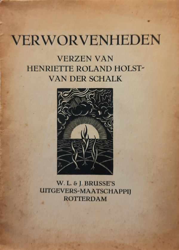 Book cover 202407241549: NN | Verworvenheden. Verzen van Henriette Roland Holst-Van der Schalk