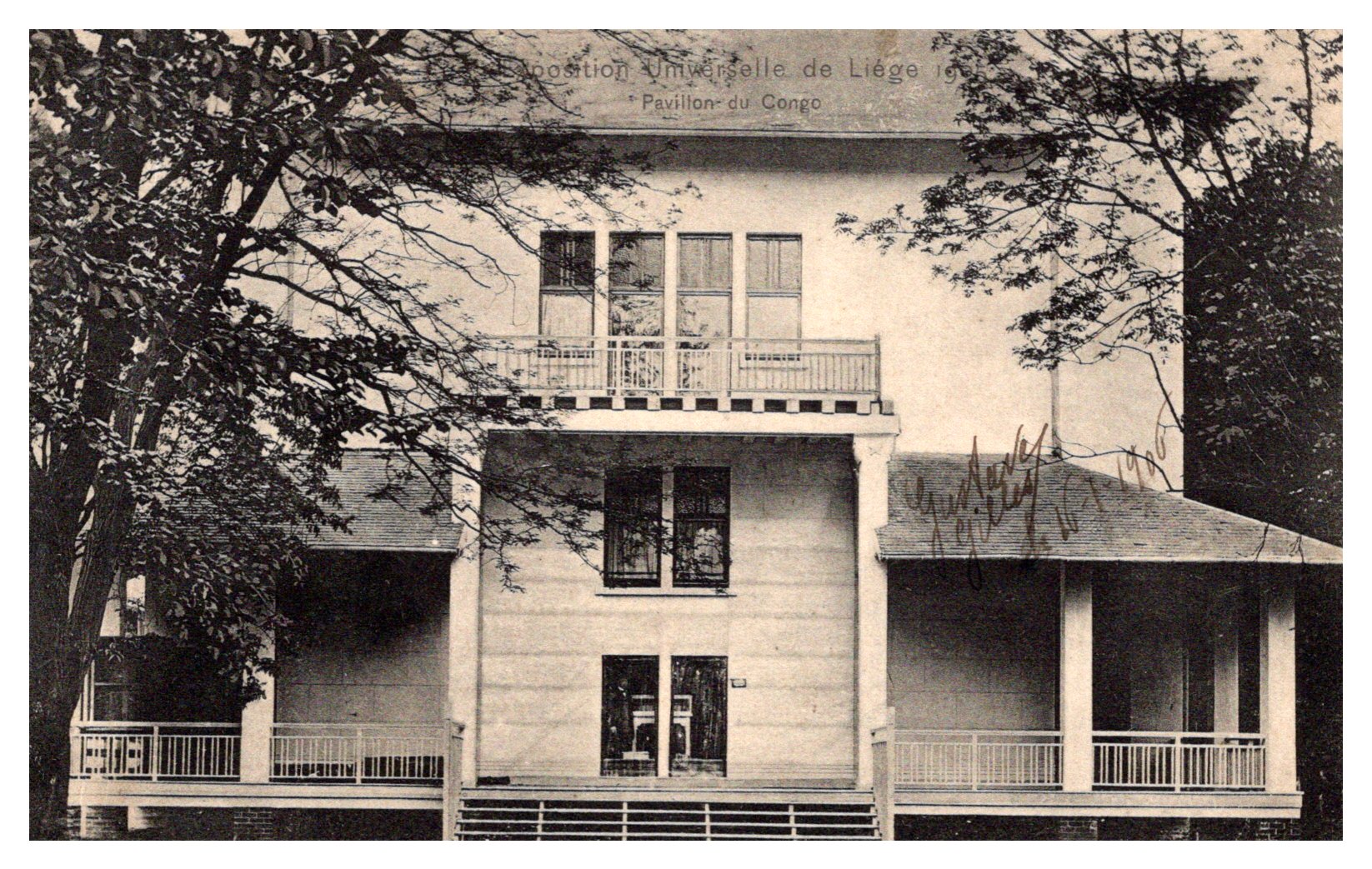 Expo 1905 Liège: Pavillon du Congo