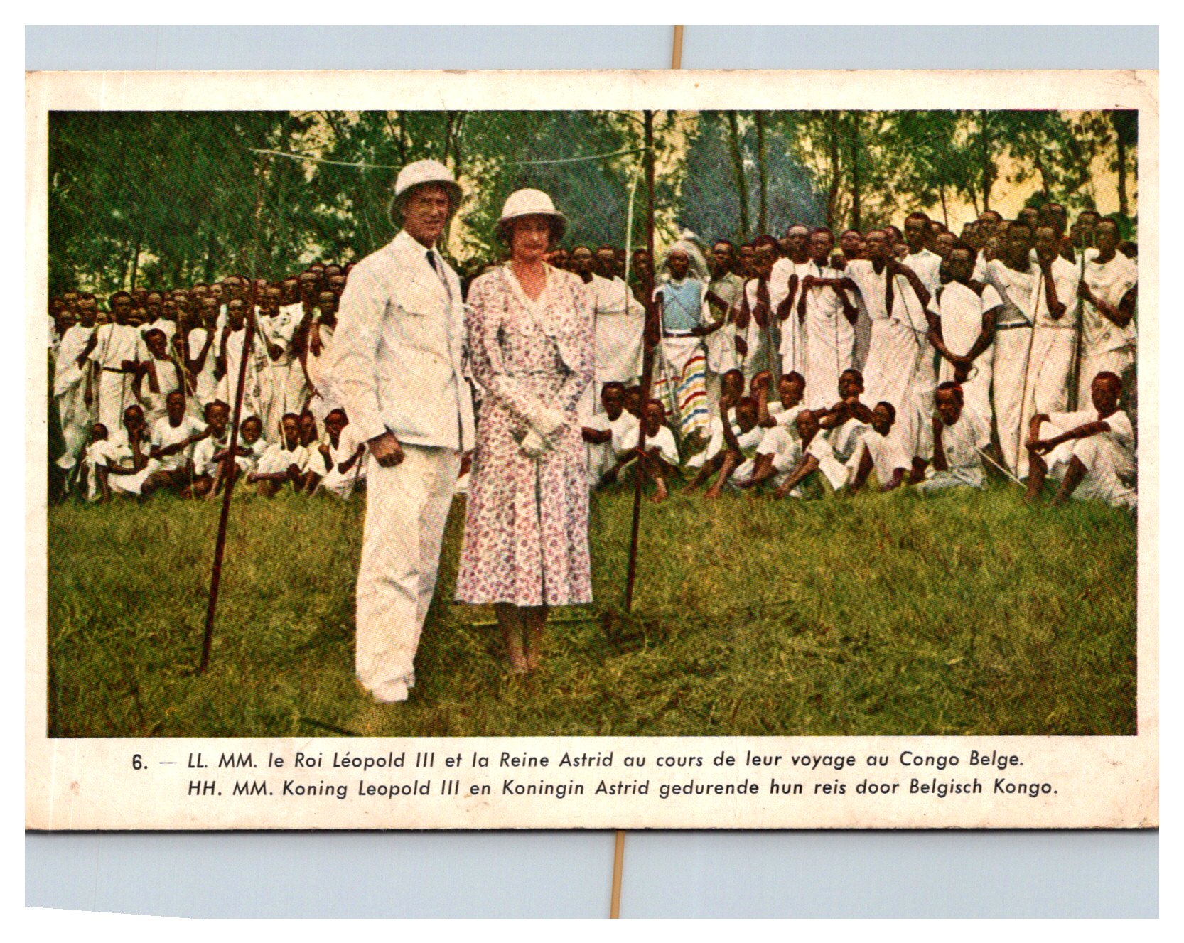 Leopold en Astrid in Congo